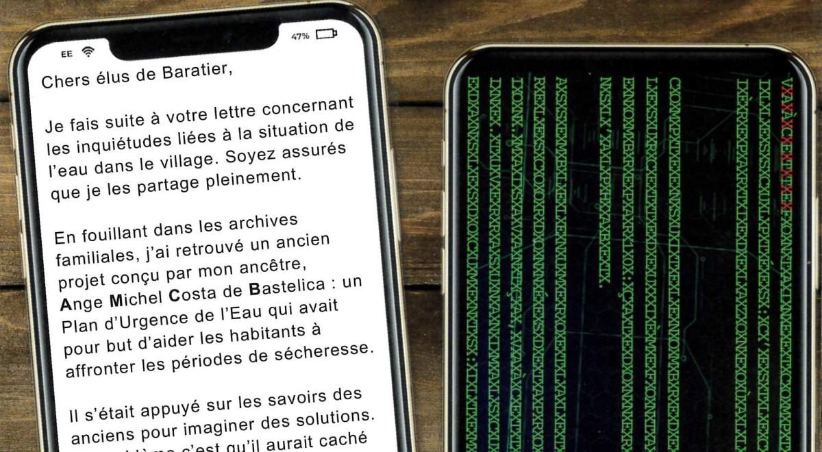 Le plan d'urgence de l'eau - Escape Game Baraton