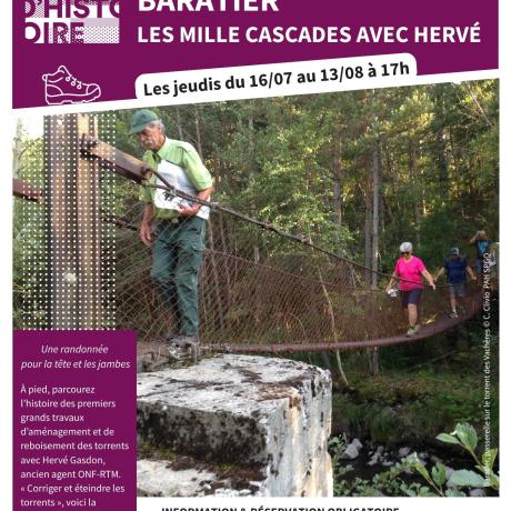 Rando curieuse - Les 1000 cascades avec Hervé