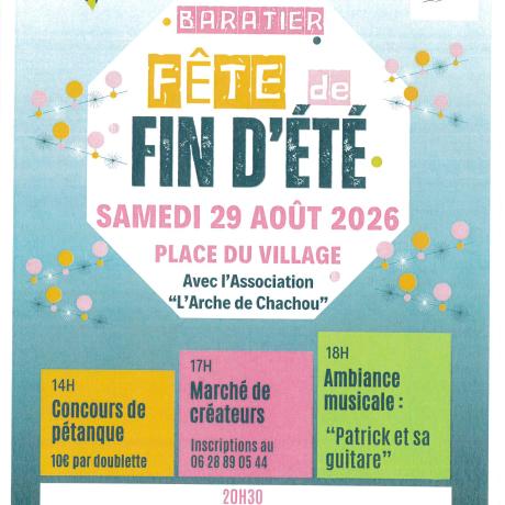 Fête de fin d'été