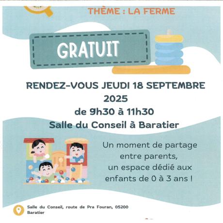 Association Instant Parent'aise - Café des parents : La Ferme 