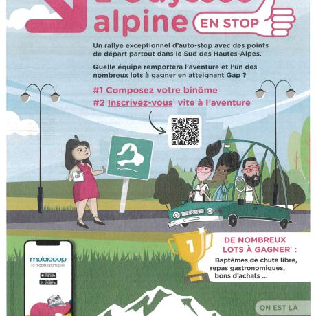 L’Odyssée alpine en stop
