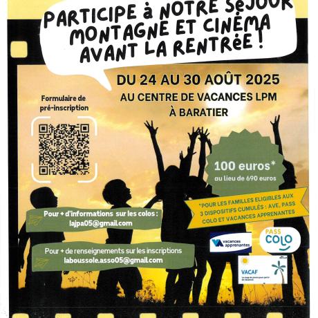 "Les colos, c'est bon pour grandir !"