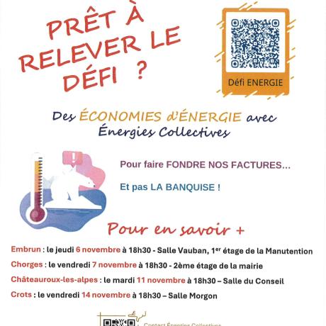 Défi Déclic - Réunions publiques