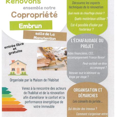 Maison de l'Habitat - Rénovons ensemble nos copropriétés