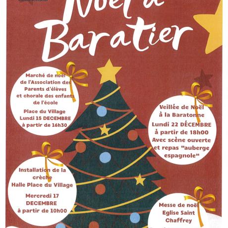 Noël à Baratier