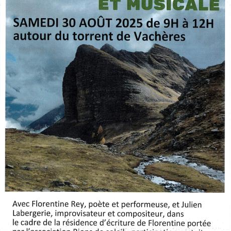 Randonnée poétique et musicale