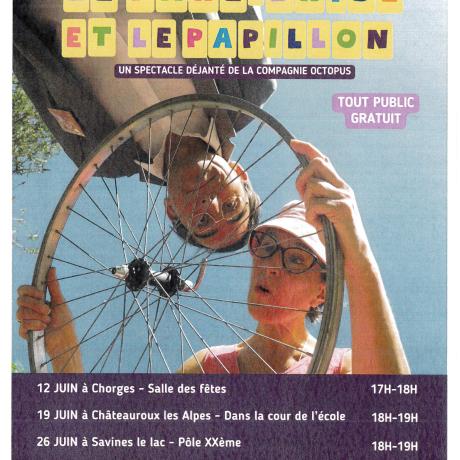 Spectacle compagnie Octopus - Le pare-brise et le papillon