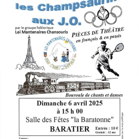 Théâtre rural - Les Champsaurins aux Jeux Olympiques