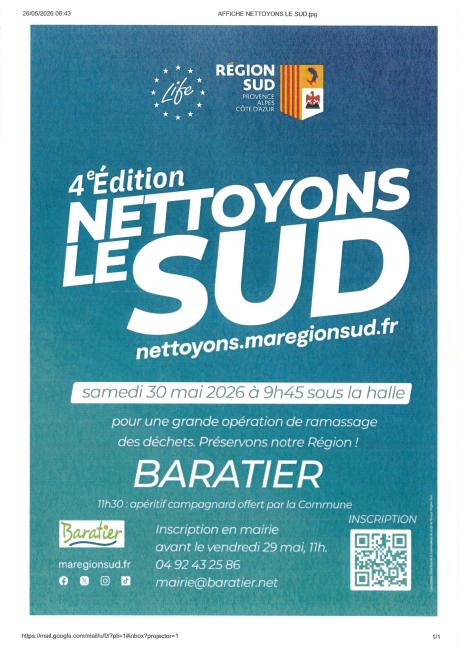 Nettoyons le Sud - 4ème édition