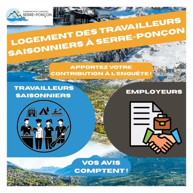 Logement des travailleurs saisonniers –  Liens et visuels enquêtes